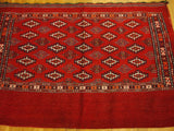 15153-Turkmen Sumac Bag Hand-Knotted/Handmade Persian Rug/Carpet Tribal/Nomadic Authentic/ Size: 4'0" x 2'8"