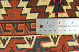 14651 - Turkoman Russian Hand-knotted Antique Tekke-design Authentic/Traditional Nomadic/Tribal Carpet/Rug / Size: 3'10" x 2'4"