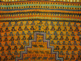14658 - Turkoman Russian Hand-weaved Antique Authentic/Traditional Nomadic/Tribal Horse-blanket Size: 5'1" x 4'2"