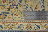 11813 - Ghom Persian Hand-knotted/Persian Authentic/Traditional Carpet/Rug Silk-made Signed-piece/ Size: 6'8" x 4'7"