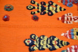 15139-Ghasghai Horse Blanket Hand-Knotted/Handmade Persian Rug/Carpet Tribal/Nomadic Authentic/ Size: 5'4" x 4'6"