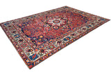24794 - Bakhtiar Antique (Circa 1930-1940)/Hand-Knotted/Handmade Persian Rug/Carpet Traditional Authentic/ Size: 14'3" x 10'2"/434cm x 310cm