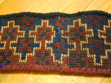 15144-Balutch Tent Band Hand-Knotted/Handmade Persian Rug/Carpet Tribal/Nomadic Authentic/ Size: 4'9" x 4"