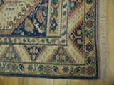 15239-Kars Hand-Knotted/Handmade Turkish Rug/Carpet Tribal/Nomadic Authentic/ Size: 5'0" x 3'3"