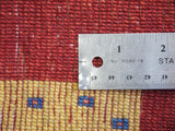 15084 - Lori Persian Hand-Knotted Authentic/Nomadic/Tribal Gabbeh/ Size: 6'5" x 6'5"