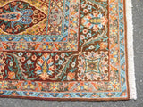 15635-Bidjar Hand-Knotted/Handmade Persian Rug/Carpet Traditional/ Authentic/ Size: 9'4"x 6'7"