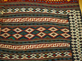 14646 - Shiraz Persian Hand-weaved Antique Authentic/Traditional Nomadic/Tribal/ Size: 6'4" x 4'9"