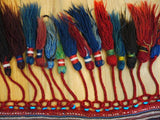 14646 - Shiraz Persian Hand-weaved Antique Authentic/Traditional Nomadic/Tribal/ Size: 6'4" x 4'9"