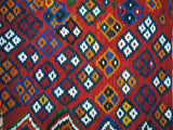15137-Ghashgai Horse Blanket Hand-Knotted/Handmade Persian Rug/Carpet Tribal/Nomadic Authentic/ Size: 5'5" x 4'9"
