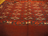 15116-Turkeman Sumac Bag Hand-Knotted/Handmade Persian Rug/Carpet Tribal/Nomadic Authentic/ Size: 3'6" x 2'10"