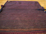 15108-Sumac Bag Turkmen Hand-Knotted/Handmade Persian Rug/Carpet Tribal/Nomadic Authentic/ Size: 3'6" x 2'7"