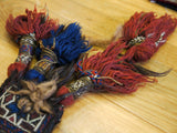 15145-Balutch Tent Band Hand-Knotted/Handmade Persian Rug/Carpet Tribal/Nomadic Authentic/ Size: 3'0" x 4"