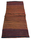 25407- Shiraz Persian Hand-weaved Antique Authentic/Traditional Nomadic/Tribal / Size: 5'8" x 2'9"