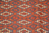 15116-Turkeman Sumac Bag Hand-Knotted/Handmade Persian Rug/Carpet Tribal/Nomadic Authentic/ Size: 3'6" x 2'10"