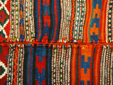 15137-Ghashgai Horse Blanket Hand-Knotted/Handmade Persian Rug/Carpet Tribal/Nomadic Authentic/ Size: 5'5" x 4'9"