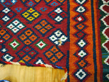 15137-Ghashgai Horse Blanket Hand-Knotted/Handmade Persian Rug/Carpet Tribal/Nomadic Authentic/ Size: 5'5" x 4'9"