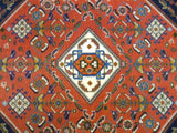 15066 - Abadeh Persian Hand-Knotted Authentic//Traditional/Carpet/Rug/ Size: 4'10"x 3'6"