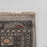 25044-Royal Bokhara Hand-Knotted/Handmade Pakistani Rug/Carpet Tribal/Nomadic Authentic/ Size: 6'4" x 4'6"