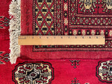 25045-Royal Bokhara Hand-Knotted/Handmade Pakistani Rug/Carpet Tribal/Nomadic Authentic/ Size: 8'0" x 5'7"/244cm x 170cm