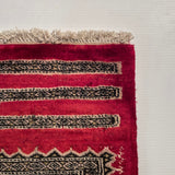 25205- Jaldar Hand-knotted/Handmade Pakistani Rug/Carpet Traditional Authentic/Size: 7'9" x 5'5"