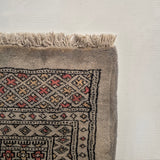 25046-Royal Bokhara Hand-Knotted/Handmade Pakistani Rug/Carpet Tribal/Nomadic Authentic/ Size: 7'11" x 5'7"/241cm x 170cm