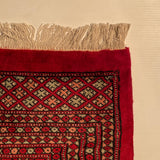 25290-Bokhara Hand-Knotted/Handmade Pakistani Rug/Carpet Tribal/Nomadic Authentic/ Size: 10'2" x 8'0"/310cm x 244cm