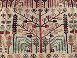 25002- Chobi Ziegler Afghan Hand-Knotted/Handmade/ Contemporary/Traditional/Size:   12'4" x 9'10"/376cm x 300cm