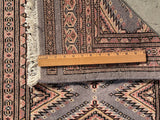 25074- Jaldar Hand-knotted/Handmade Pakistani Rug/Carpet Traditional Authentic/Size: 2'11" x 2'1"/89cm x 64cm