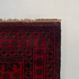 25323- Khal Mohammad Afghan Hand-Knotted Authentic/Traditional/Carpet/Rug/ Size: 6'7" x 4'3"