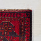 25324- Khal Mohammad Afghan Hand-Knotted Authentic/Traditional/Carpet/Rug/ Size: 6'5" x 4'0"