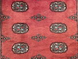 25055-Royal Bokhara Hand-Knotted/Handmade Pakistani Rug/Carpet Tribal/Nomadic Authentic/ Size: 6'8" x 4'8"
