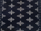 25220-Bokhara Hand-Knotted/Handmade Pakistani Rug/Carpet Tribal/Nomadic Authentic/ Size: 5'9" x 4'0"