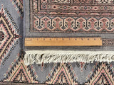 25104- Jaldar Hand-knotted/Handmade Pakistani Rug/Carpet Traditional Authentic/Size/: 6'0" x 4'1"