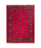 25052-Royal Bokhara Hand-Knotted/Handmade Pakistani Rug/Carpet Tribal/Nomadic Authentic/ Size: 6'4" x 4'6"
