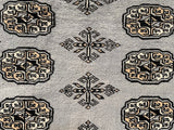 25048-Bokhara Hand-Knotted/Handmade Pakistani Rug/Carpet Tribal/Nomadic Authentic/ Size/: 6'6" x 4'0"