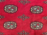 25053-Royal Bokhara Hand-Knotted/Handmade Pakistani Rug/Carpet Tribal/Nomadic Authentic/ Size: 6'1" x 4'1"