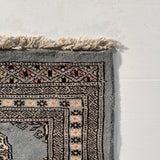 25060-Bokhara Hand-Knotted/Handmade Pakistani Rug/Carpet Tribal/Nomadic Authentic/ Size: 2'11" x 2'0"