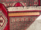 25100- Jaldar Hand-knotted/Handmade Pakistani Rug/Carpet Traditional Authentic/Size: 2'11" x 2'0"