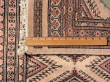 25101- Jaldar Hand-knotted/Handmade Pakistani Rug/Carpet Traditional Authentic/Size: 3'0" x 2'1"