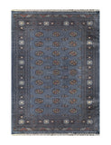 25235-Royal Bokhara Hand-Knotted/Handmade Pakistani Rug/Carpet Tribal/Nomadic Authentic/ Size: 8'0" x 5'8"