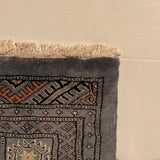 25235-Royal Bokhara Hand-Knotted/Handmade Pakistani Rug/Carpet Tribal/Nomadic Authentic/ Size: 8'0" x 5'8"
