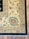 20974-Royal Chobi Ziegler Hand-Knotted/Handmade Afghan Rug/Carpet Traditional /Authentic/ Size: 11'7" x 8'0"