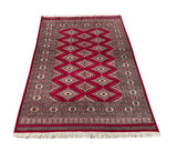25206- Jaldar Hand-knotted/Handmade Pakistani Rug/Carpet Traditional Authentic/Size: 6'0" x 4'1"
