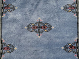 25227-Bokhara Hand-Knotted/Handmade Pakistani Rug/Carpet Tribal/Nomadic Authentic/ Size: 7'8" x 2'7"