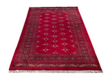 25051-Royal Bokhara Hand-Knotted/Handmade Pakistani Rug/Carpet Tribal/Nomadic Authentic/ Size/: 6'10" x 4'7"
