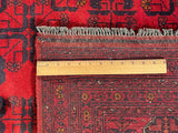 25367- Khal Mohammad Afghan Hand-Knotted Authentic/Traditional/Carpet/Rug/ Size: 11'3" x 8'1"