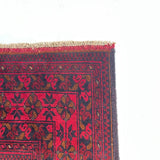 25383- Khal Mohammad Afghan Hand-Knotted Authentic/Traditional/Carpet/Rug/ Size: 6'6" x 4'2"
