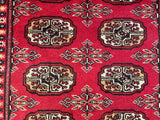 25035-Bokhara Hand-Knotted/Handmade Pakistani Rug/Carpet Tribal/Nomadic Authentic/ Size/: 6'1" x 2'0"