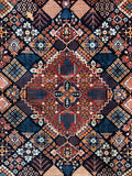 20921-Kashan Hand-Knotted/Handmade Persian Rug/Carpet Traditional Authentic/ Size: 6'9" x 4'6"