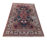 20921-Kashan Hand-Knotted/Handmade Persian Rug/Carpet Traditional Authentic/ Size: 6'9" x 4'6"